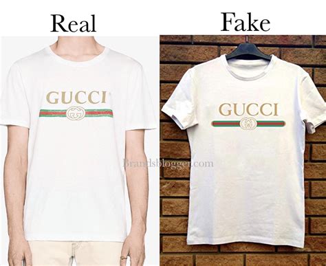 gucci t shirt real and fake